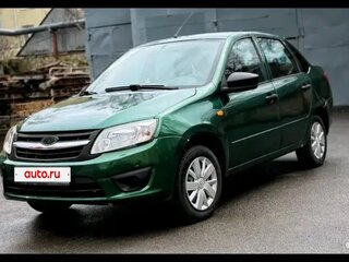 2016 Lada (ВАЗ) Granta I, серебристый, 299000 рублей, вид 1