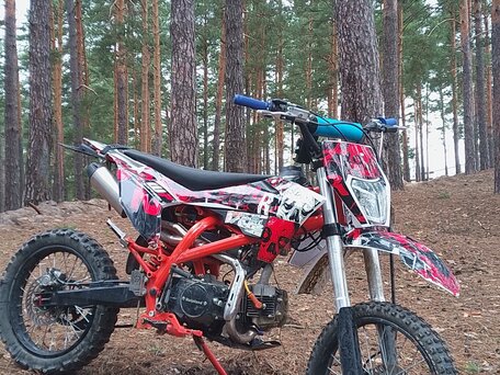 2025 Motoland SX 140E, красный, 75000 рублей, вид 1