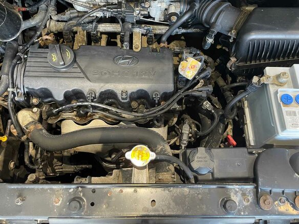 2004 Hyundai Getz I, синий, 345000 рублей - вид 11