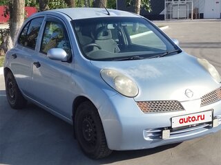 2002 Nissan March III (K12), фиолетовый, 200000 рублей, вид 1