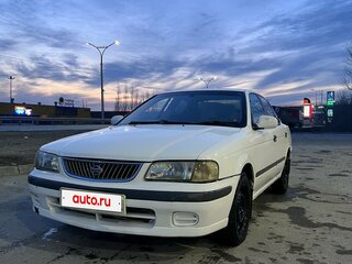 2001 Nissan Sunny B15, белый, 220000 рублей, вид 3