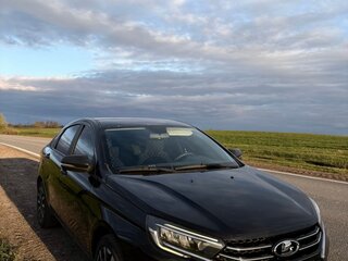 2024 Lada (ВАЗ) Vesta I Рестайлинг (NG), чёрный, 1290000 рублей, вид 2
