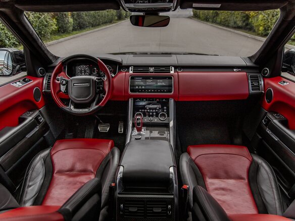 2021 Land Rover Range Rover Sport SVR II Рестайлинг, чёрный, 7350000 рублей - вид 18