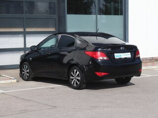 2016 Hyundai Solaris I Рестайлинг, чёрный, 1047000 рублей, вид 4