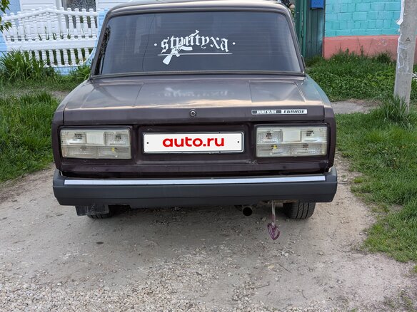 2008 Lada (ВАЗ) 2107, коричневый, 125000 рублей - вид 1