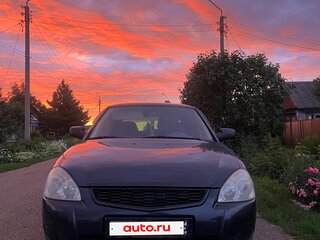 2007 Lada (ВАЗ) Priora I, чёрный, 150000 рублей, вид 3