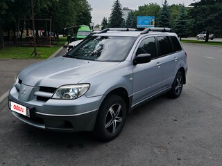 2007 Mitsubishi Outlander I, серебристый, 590000 рублей, вид 1
