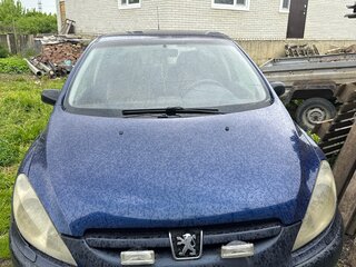 2001 Peugeot 307 I, синий, 220000 рублей, вид 1