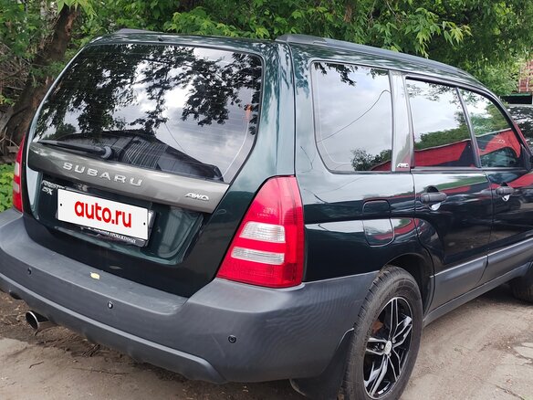 2003 Subaru Forester II, зелёный, 1100000 рублей - вид 2