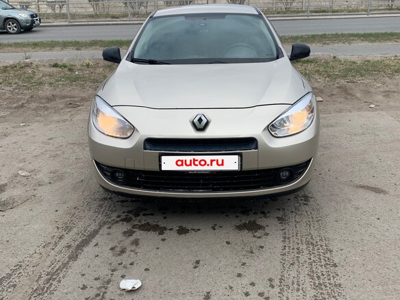 2012 Renault Fluence I, бежевый - вид 1