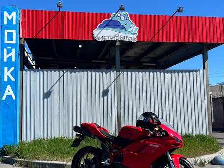 2011 Ducati 848, красный, 700000 рублей, вид 5