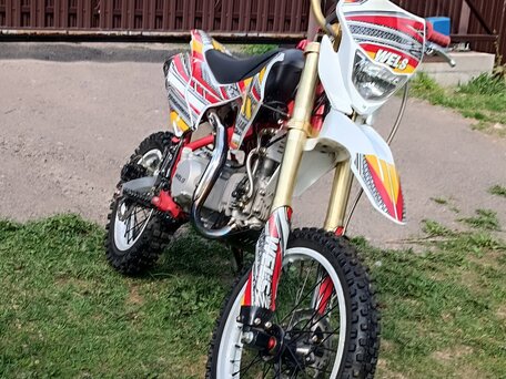 2017 Wels CRF 140, красный, 70000 рублей, вид 1