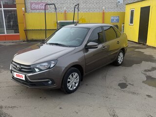 2020 Lada (ВАЗ) Granta I Рестайлинг, коричневый, 730000 рублей, вид 3