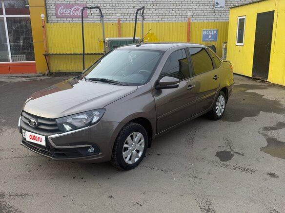 2020 Lada (ВАЗ) Granta I Рестайлинг, коричневый, 730000 рублей - вид 2