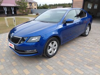 2020 Skoda Octavia III (A7) Рестайлинг, синий, 2100000 рублей, вид 2
