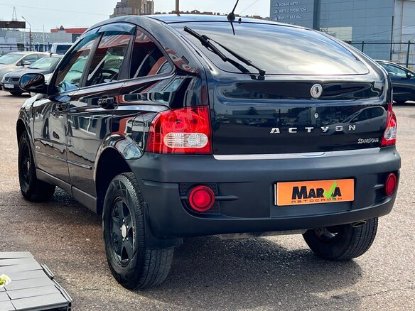 2007 SsangYong Actyon 4-speed I, чёрный, 425000 рублей - вид 2