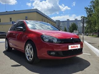 2011 Volkswagen Golf VI, красный, 750000 рублей, вид 4