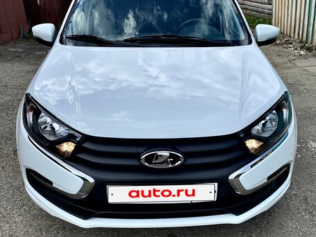 2023 Lada (ВАЗ) Granta I Рестайлинг, белый, 830000 рублей, вид 2