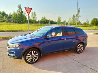 2020 Lada (ВАЗ) Vesta SW Cross I, синий, 1050000 рублей, вид 5