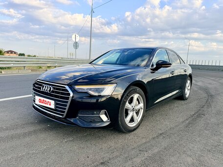 2021 Audi A6 45 TFSI V (C8), чёрный, 4850000 рублей, вид 1