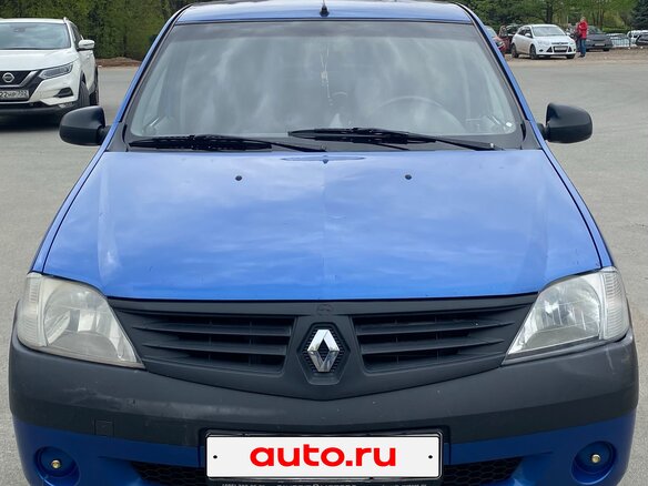 2006 Renault Logan I, синий, 280000 рублей - вид 1