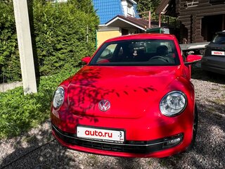 2014 Volkswagen Beetle II (A5), пурпурный, 1700000 рублей, вид 1