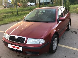 2007 Skoda Octavia I (A4) Рестайлинг, красный, 520000 рублей, вид 2