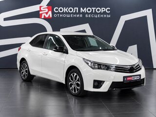 2013 Toyota Corolla XI (E160, E170, E180), белый, 1239900 рублей, вид 1