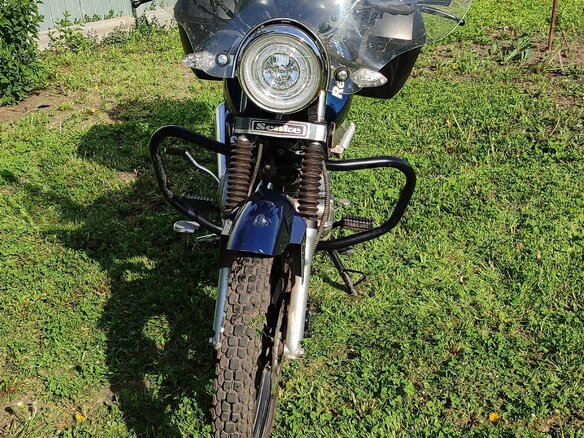 2024 Regulmoto SK200, синий, 125000 рублей - вид 11