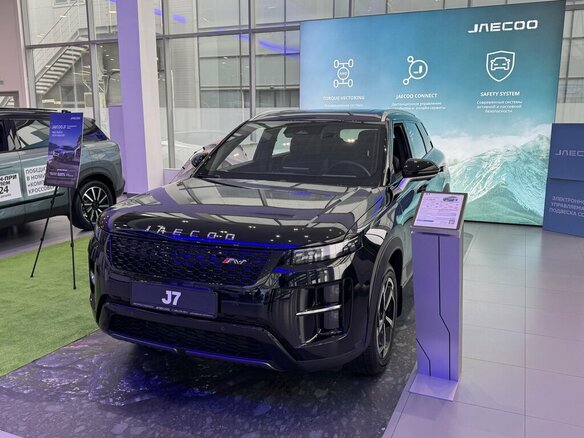 2026 Jaecoo J7 I Рестайлинг, чёрный - вид 7