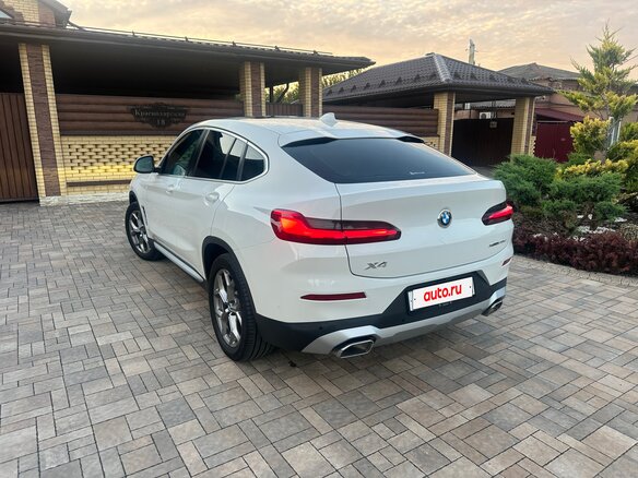 2022 BMW X4 20d II (G02) Рестайлинг, белый, 6000000 рублей - вид 6