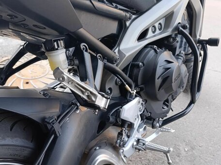 2015 Yamaha MT-09 (FZ-09), фиолетовый, 650000 рублей, вид 5