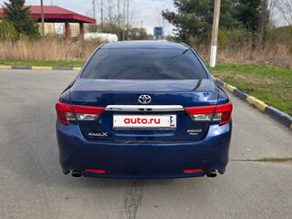 2014 Toyota Mark X II Рестайлинг, синий, 1550000 рублей, вид 5