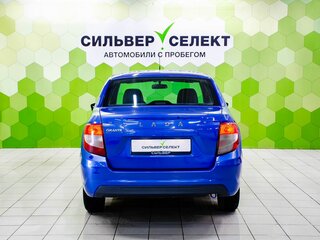 2021 Lada (ВАЗ) Granta I Рестайлинг, синий, 410000 рублей, вид 4