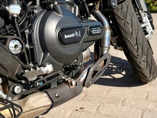 2025 Benelli Leoncino 500, чёрный, 455000 рублей, вид 4