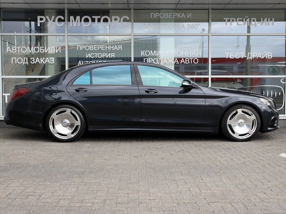 2014 Mercedes-Benz S-Класс 500 Long VI (W222, C217), чёрный, 2500000 рублей - вид 4