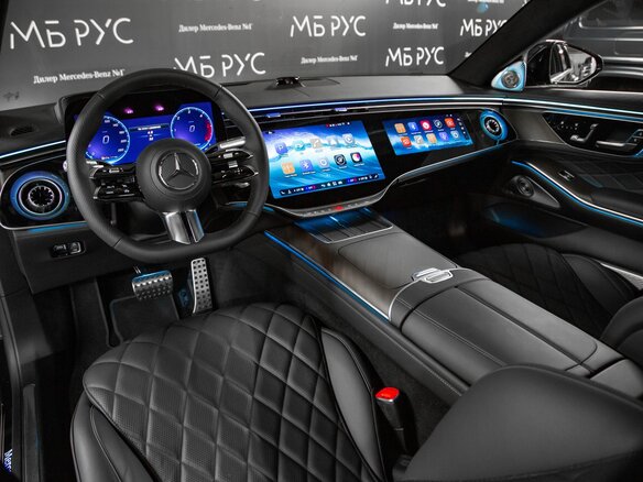 2026 Mercedes-Benz S-Класс 450 d Long 4MATIC VII (W223) Рестайлинг, зелёный, 29160000 рублей - вид 12