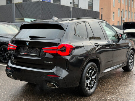 2023 BMW X3 20d xDrive III (G01) Рестайлинг, чёрный, 6190000 рублей, вид 4