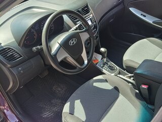 2011 Hyundai Solaris I, фиолетовый, 830000 рублей, вид 5