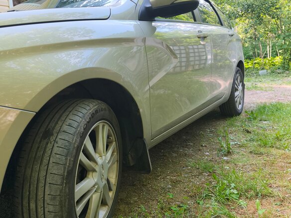 2018 Lada (ВАЗ) Vesta SW I, бежевый, 900000 рублей - вид 7