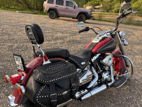 2007 Harley-Davidson Heritage, красный, 650000 рублей, вид 5