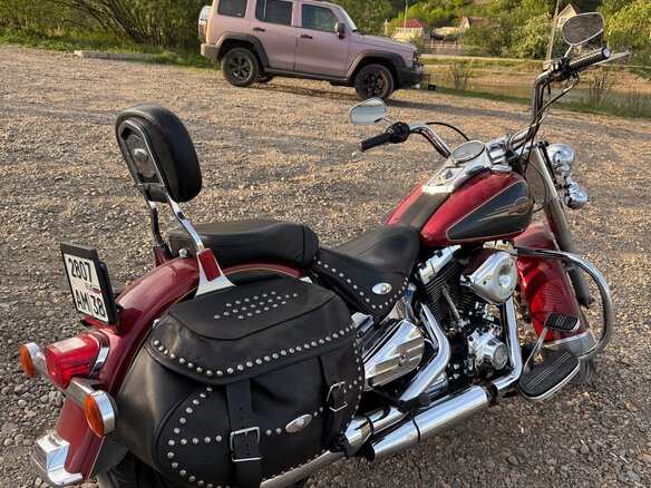 2007 Harley-Davidson Heritage, красный, 650000 рублей - вид 4