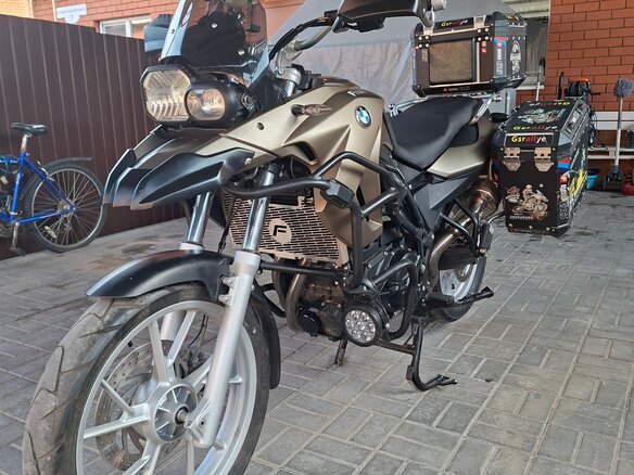2008 BMW F 800 GS, коричневый, 550000 рублей - вид 2