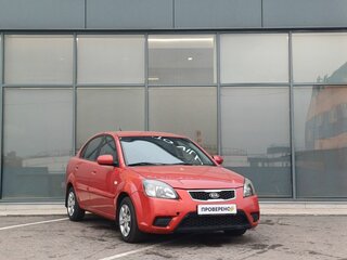 2009 Kia Rio II Рестайлинг, красный, 360000 рублей, вид 2