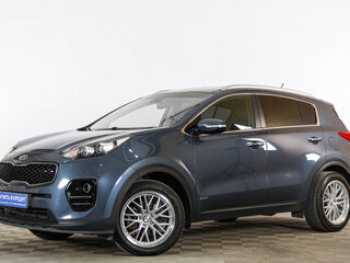 2016 Kia Sportage IV, синий, 1839000 рублей, вид 3