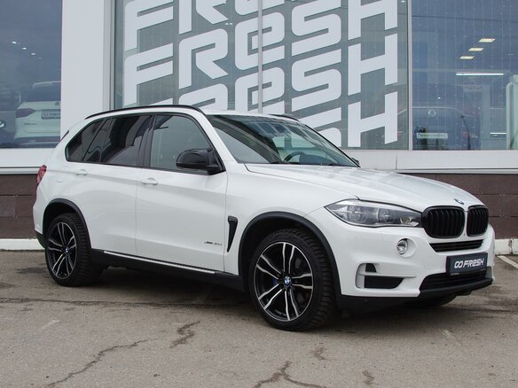 2014 BMW X5 30d III (F15), белый, 3550000 рублей