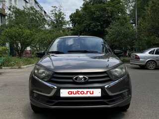 2019 Lada (ВАЗ) Granta I Рестайлинг, коричневый, 750000 рублей, вид 2
