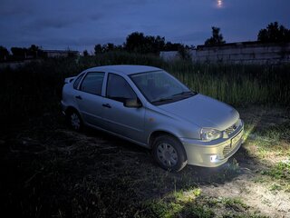 2010 Lada (ВАЗ) Kalina I, серебристый, 430000 рублей, вид 2