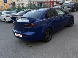 2008 Mitsubishi Lancer X, синий, 600000 рублей, вид 4
