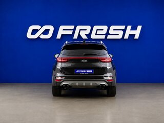 2019 Kia Sportage IV Рестайлинг, чёрный, 2349444 рублей, вид 4